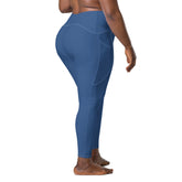 Deja Blue Leggings with pockets